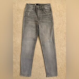 Kut from the Kloth ButtonFly Grey Straight Leg Jeans Size 4L